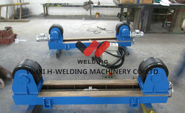 Loading 80T Welding Rotator With Pu Wheel For Pressure Vessel Industries