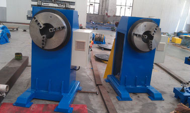 Electric Rotary Weld Positioners , Adjustable Height Welding Turning Table